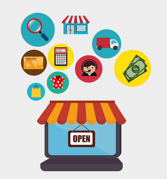 Дизайн покупок онлайн
