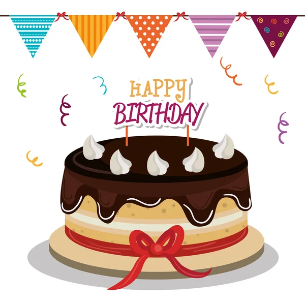 Happy birthday design — Stock Vector