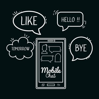 Mobil sohbet tasarım