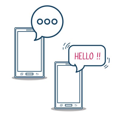 Mobil sohbet tasarım