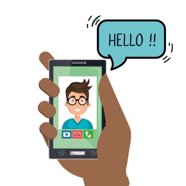 Mobil sohbet tasarım