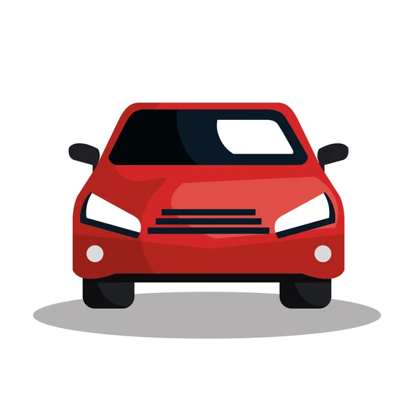Car Icon Red Graphic by PiGeometric · Creative Fabrica