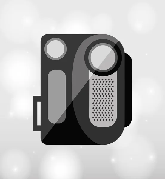 Camera icon design — Stock Vector