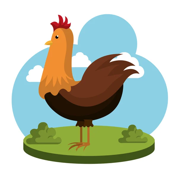 Diseño fresco de granja — Vector de stock