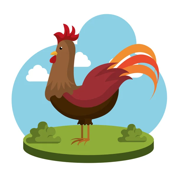 Diseño fresco de granja — Vector de stock