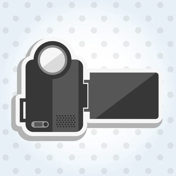 Kamera ikon tervezés — Stock Vector