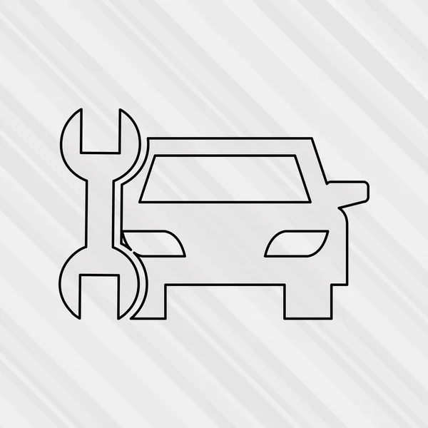 車のアイコン デザイン — ストックベクタ