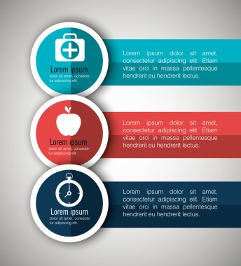 tıbbi infographics tasarım
