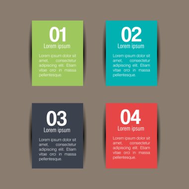 infographics şablon tasarımı