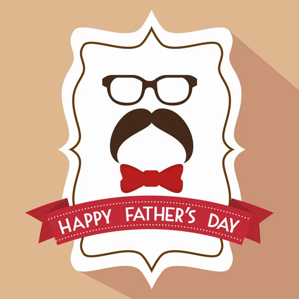 Fathers day design — Stock Vector