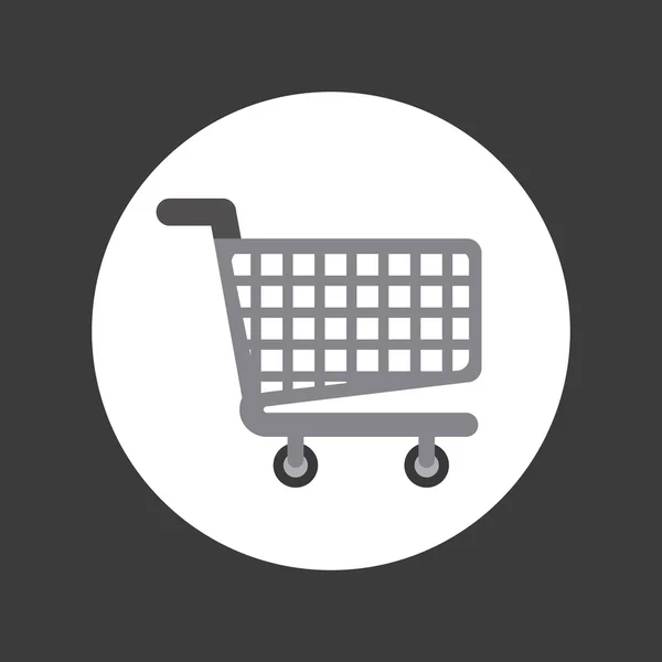 Carrito de compras diseño — Vector de stock