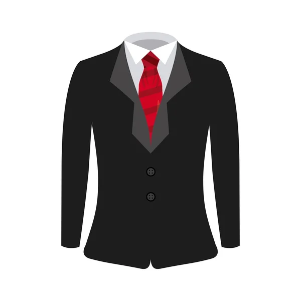 Muž oblek designu — Stockový vektor