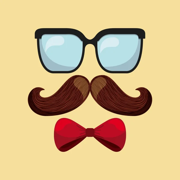 Diseño de estilo Hipster — Vector de stock