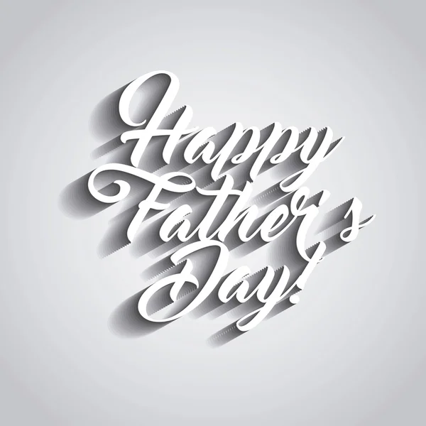 Happy fathers day — Stock Vector