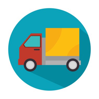 Kamyon simgesi tasarım