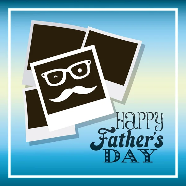 Happy fathers day — Stock Vector