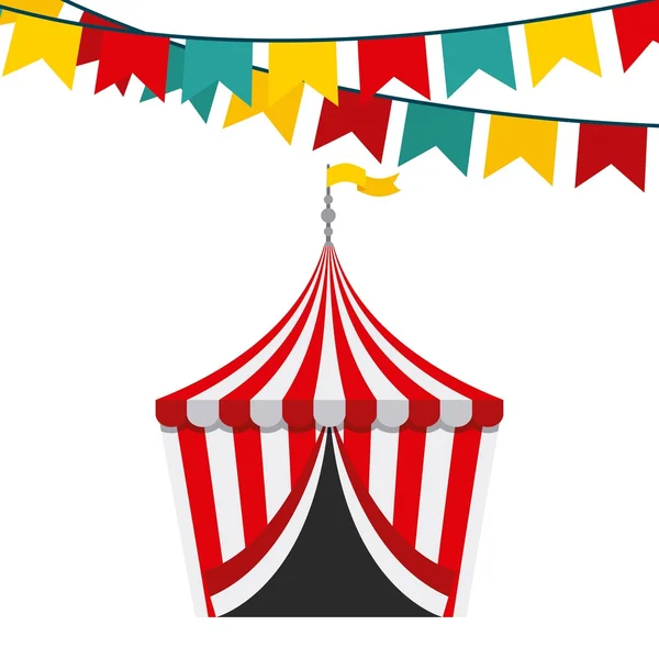 Circus Toon ontwerp — Stockvector