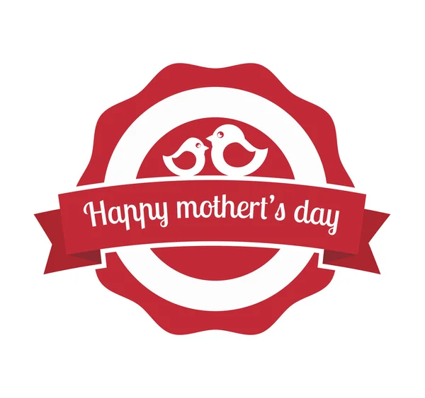 Projeto feliz Dia das Mães — Vetor de Stock