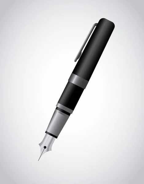 Ручка иконка — стоковый вектор