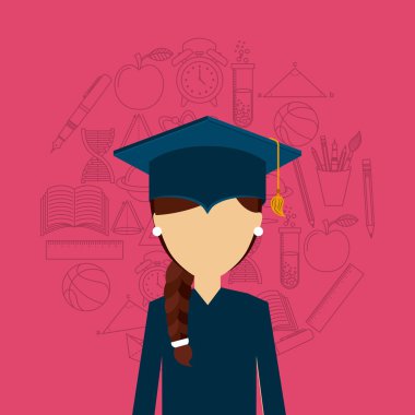 Mezuniyet kutlaması tasarım