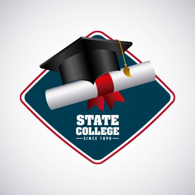 Mezuniyet kutlaması tasarım