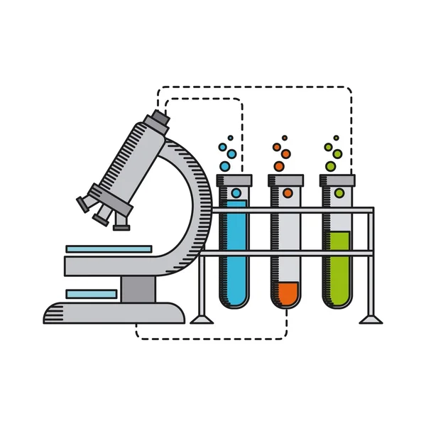 Videnskabeligt laboratorie design – Stock-vektor