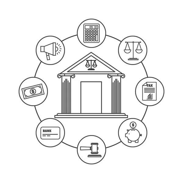 Money concept design — Stock Vector