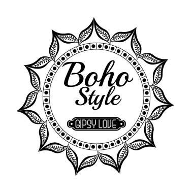 boho tarzı tasarım