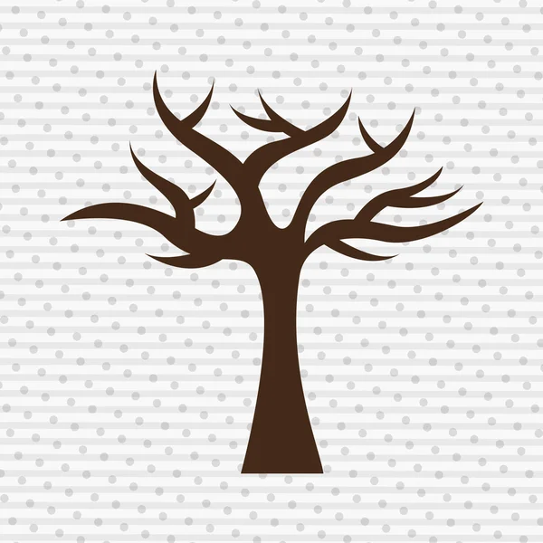 Strom ikony designu — Stockový vektor