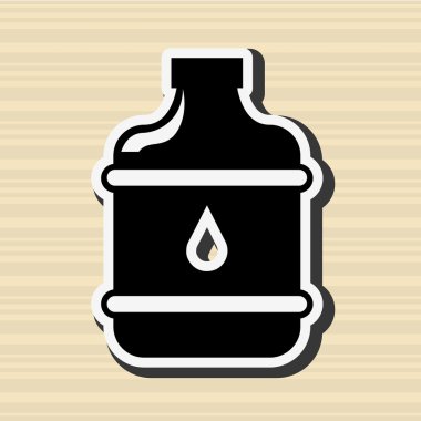 su kavramı simgesi tasarım