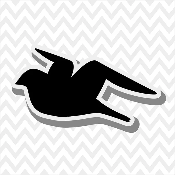 Птахів icon дизайн — стоковий вектор