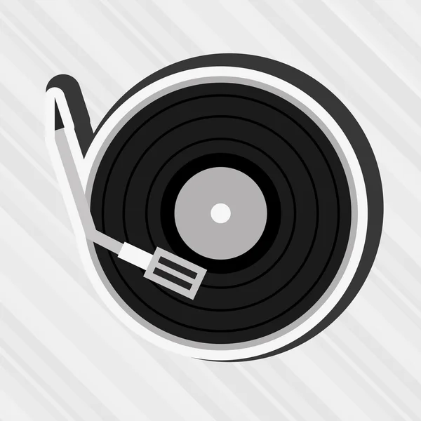 Design conceito de música —  Vetores de Stock