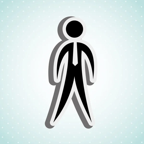 Human figure design — Stock Vector