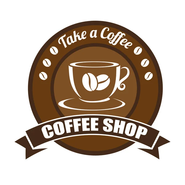 美味的咖啡设计 — 图库矢量图片