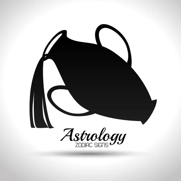 Astrologische tekens van de dierenriem — Stockvector