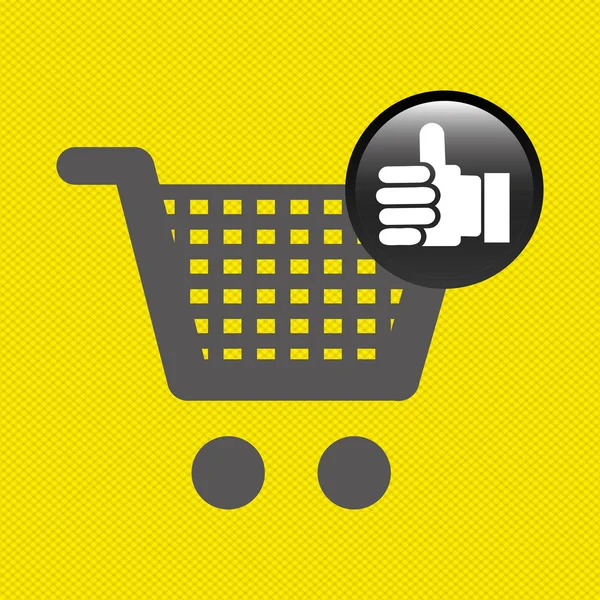 E-commerce icon design — Stock Vector