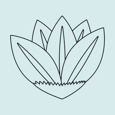 Çiçek simgesi tasarım