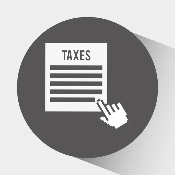 Steuerzeitgestaltung — Stockvektor