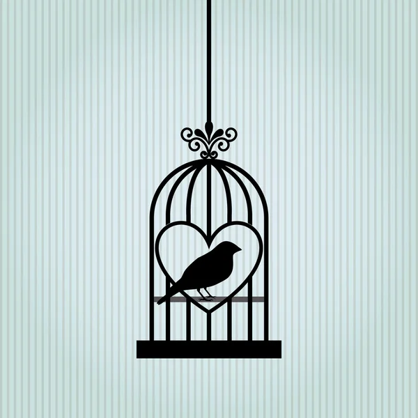 Desenho de ícone de pássaro — Vetor de Stock