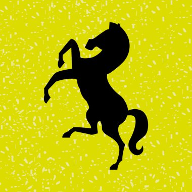 Binicilik simgesi tasarım