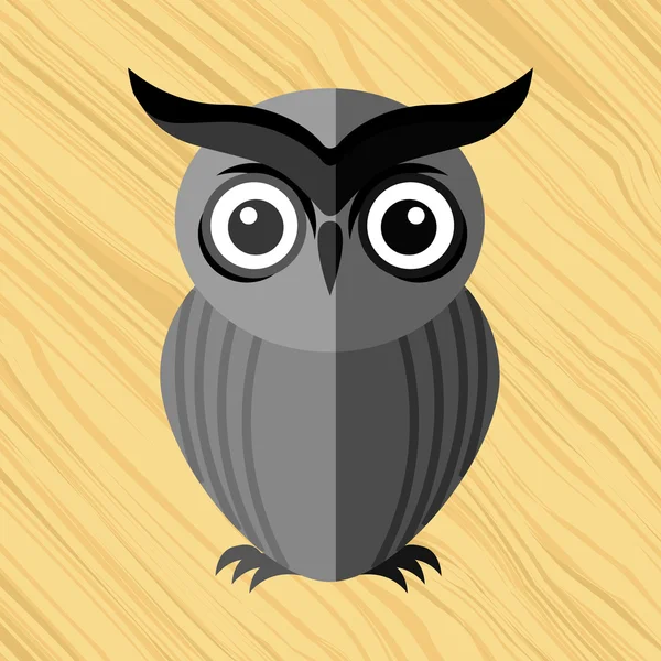 Bagoly madár design — Stock Vector