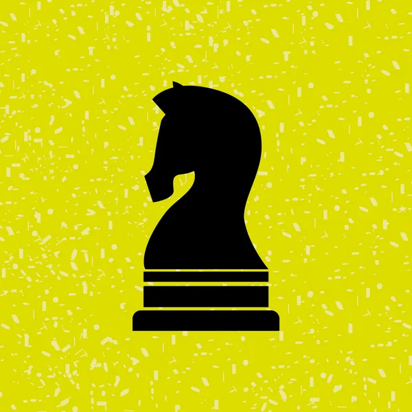 Ló sakk design — Stock Vector