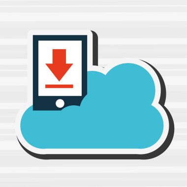 Teknoloji simgesi tasarım