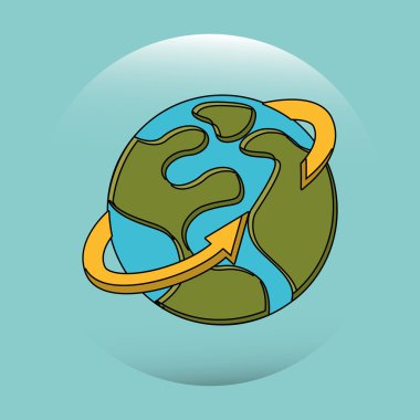 Dünya gezegeni tasarım