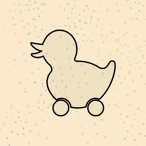 Design de ícone de bebê — Vetor de Stock