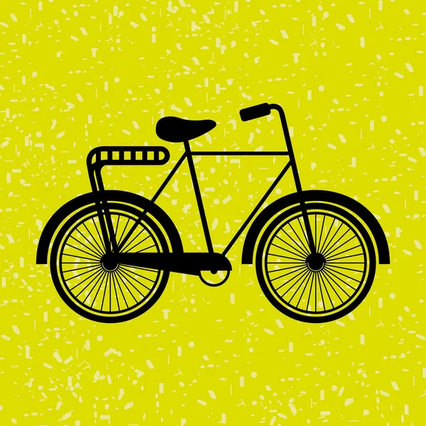 Bicicleta icono diseño — Vector de stock