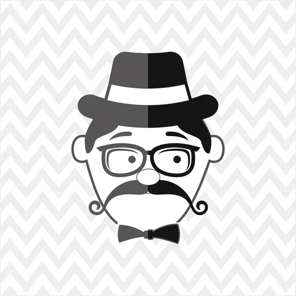 Diseño de estilo Hipster — Vector de stock