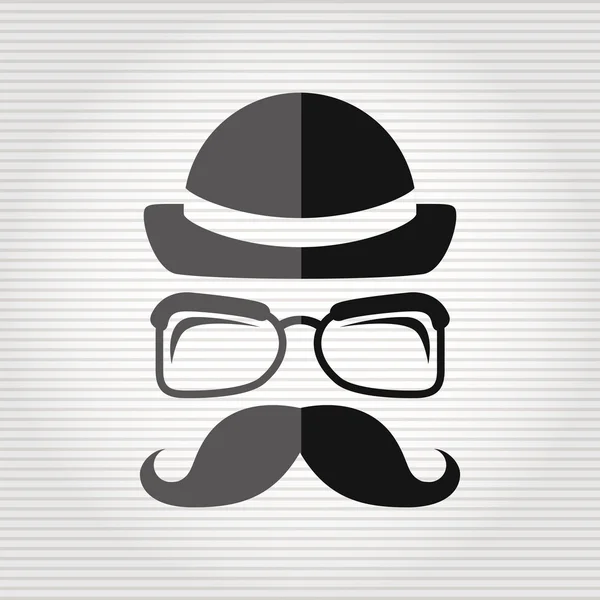 Hipster stil design — Stock vektor