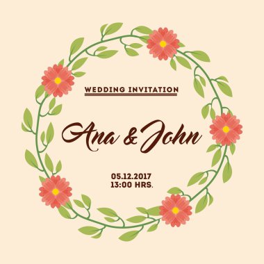 Düğün davetiyesi tasarımı