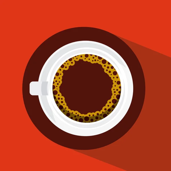 Kahve Kupası tasarım — Stok Vektör